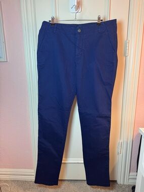Good Man Brand Navy Blue Chino Pants - Straight Fit
